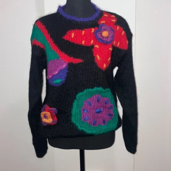 Mohair blend sweater - Picture 2 of 9